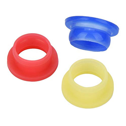 RC Engine Exhaust Gasket Set for 1/8 Scale Nitro Cars, High Temp Silicone Exhaust Gasket RC Seal, Replacement Model Car Exhaust Parts Coupler