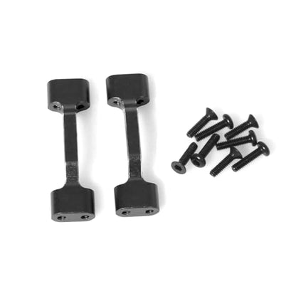 Aluminum Side Panel Crossbar RC Upgraded Parts for LOSI 1/18 Mini LMT 4X4 Brushed Monster Truck RTR-LOS01026 RC Car, Black - color: Black Crossbar