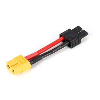 for Traxxas Ec5 XT60 12awg ECS Converter Wire Male Female Plug Cable Adapter for RC Car LiPo Battery Charging Parts Accs Replacement Use RC Car DIY Parts(XT60-F to TRX-M) - size: XT60-F to TRX-M