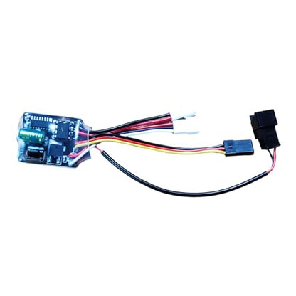 Yiju Brushed ESC RC Speed Controller Upgrade Accessory Waterproof DIY Replacement Part Suitable for Crawling or RC Truck Hobbyist