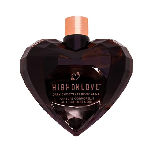 Dark Chocolate Body Paint (100ml) | Vegan, All Natural Body & Face Paint, Made with Real Cocoa - Ingestible, Easy to Clean & Safe for Sensitive Skin
