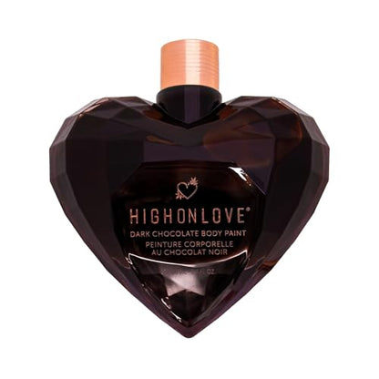 Dark Chocolate Body Paint (100ml) | Vegan, All Natural Body & Face Paint, Made with Real Cocoa - Ingestible, Easy to Clean & Safe for Sensitive Skin