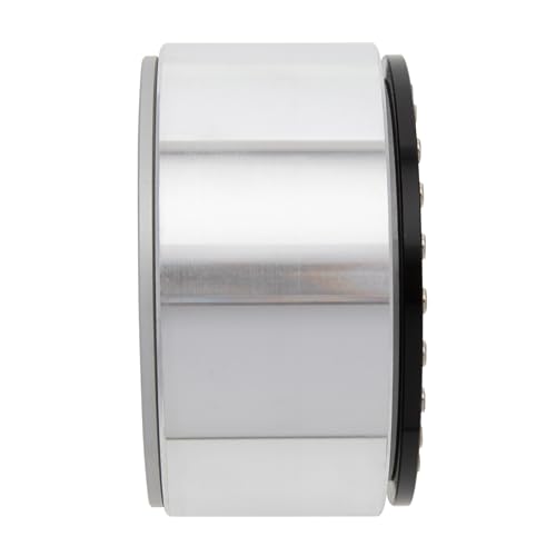 MEUS RACING 2.2 Beadlock Wheels Rims Deep-Dish Wheel for Axial SCX10 Traxxas TRX4 Vanquish VS4-10 Redcat Gen8 1/10 RC Crawler Upgrades (Silver) - color: Silver
