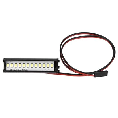 RC Crawler LED Light Bar, 55mm LEDs Lamp Upgrade Parts for 1/10 Remote Control Car Part
