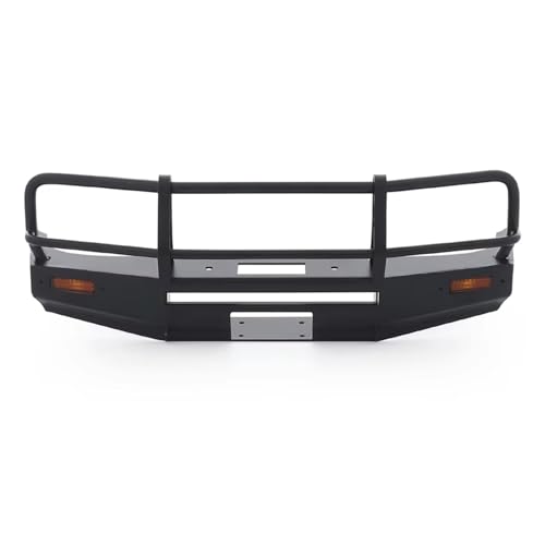 Rc Bumpers Compatible with Rcrun Run80 for LC80 for Chassis Body Upgrade Parts 1/10 RC Crawler Bull Bar Off-Road Metal Front Bumper
