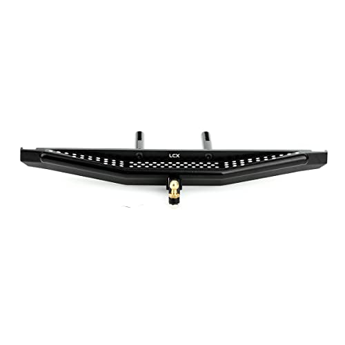 LCX Racing 1/10th RC Crawler Car Alloy Rear Bumper for TRX4 Axial SCX10 II 90046, Upgrades Parts Accessories