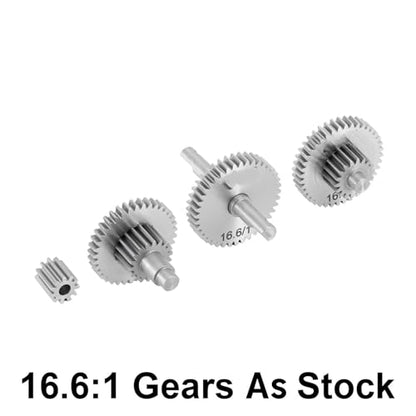 RC Upgrade Accessories for TRX4M 1/18 4M-36 Stainless Steel Overdrive Underdrive Transmission Gear Pinion Set RC Crawler Car Upgrade Accessories RC Car Parts(Stock Gear) - size: Stock Gear