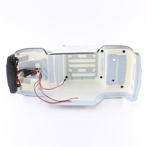 1/16 RC Car Shell Body Cover DIY Modified White Sturdy Spare Parts Easy Installation for 16103 Toy Vehicle Accessories