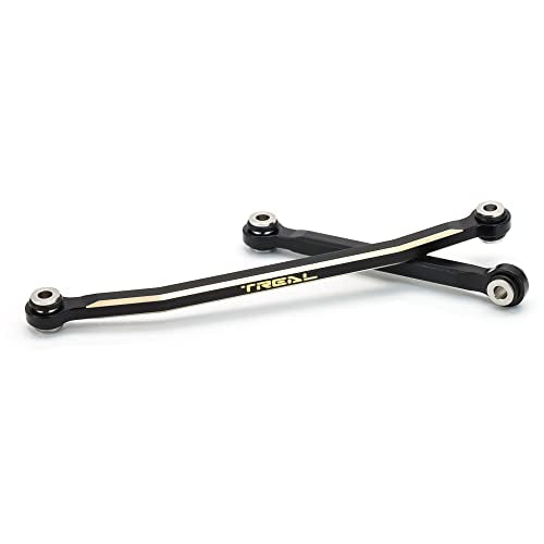 Treal Brass Steering Links Steering Rod Tie Linkages Set for FMS FCX24