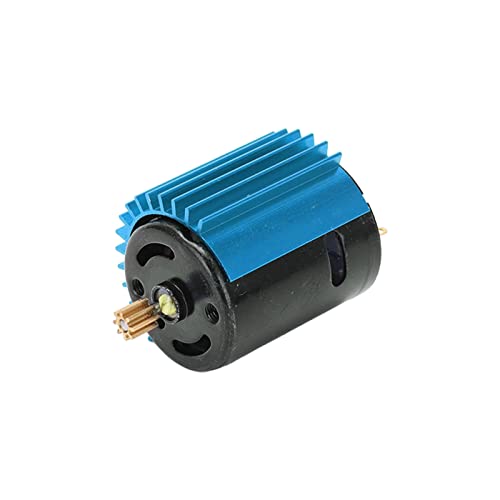 370 Metal Gear Brushed Motor High Speed for WPL RC Car Upgrade Parts (Blue) - color: Blue
