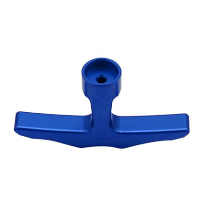 Alloy CNC Pull Starter Handle for Zenoah CY Rovan TSRC Engine (Blue) | for 1/5 Hpi Rofun Km Baja Lois 5ive-T FG GoPed Redcat Rc Car Parts - color: Blue