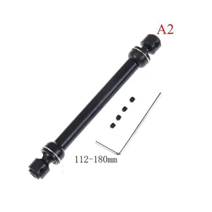 for TRX4 for SCX10 D90 1/10 Metal 88-125mm 112-180mm for Universal Drive CVD Shaft Transmission Driveshaft RC Truck Car Part Rc Parts - size: Size 2