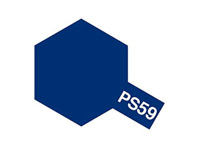 Tamiya Polycarbonate PS-59 Dark Metallic Blue Spray 100 ml TAM86059 Lacquer Primers & Paints