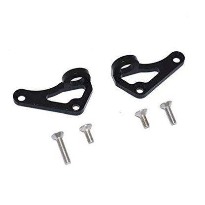 GPM AXIAL SCX10 III Wrangler AXI03007 Aluminum Front Body Post Mount -6PC Set (Black)