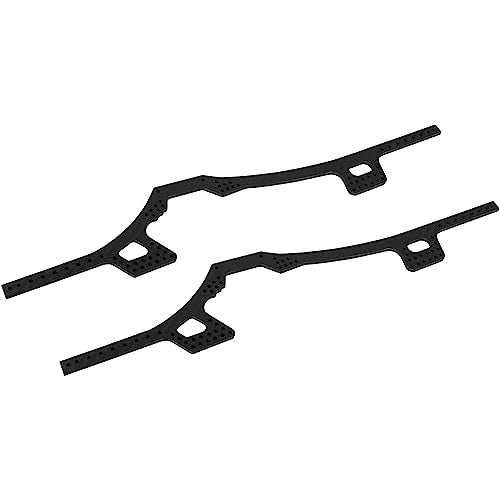 Adjustable LCG Chassis Carbon Fiber Frame Rails for 1/10 RC Crawler Axial SCX10 & SCX10 II 90046 90047 86100 Lower Center of Gravity Upgrade Parts