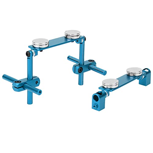 Milltrip RC Magnetic Body Mounts,Magnetic Body Shell Mount,Aluminum Magnetic Body Shell Mount Kit, Body Post Mount for 1/10 RC Racing Car(Sky Blue) - color: Sky Blue