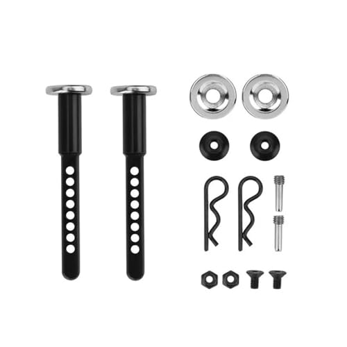 RC Crawlers Components For Axial For SCX10 II 90046 90047 90059 90060 1/10 Front Rear Extended Body Post Mounts Shell Column With Magnet RC Crawler Upgrade Parts(57mm) - size: 57mm
