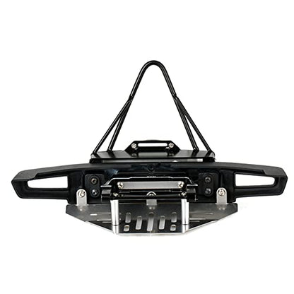 KYX Racing Metal Front Bumper Upgrades Parts Accessories for 1/10 RC Crawler Car Traxxas TRX4 2021 Bronco
