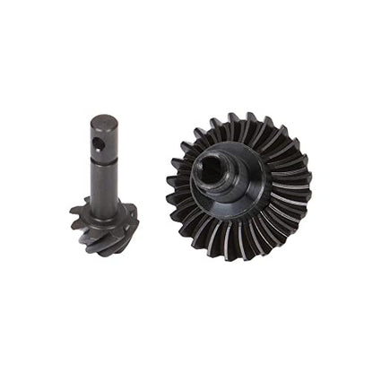 Heavy Duty Bevel Helical Overdrive Gear RC Car Bevel Gear 8T 24T/27T/30T/33T AR44 for 1/10 RC Rock Crawler Axial SCX10 II Axle Portal Spare Parts (24T 8T) - size: 24T 8T