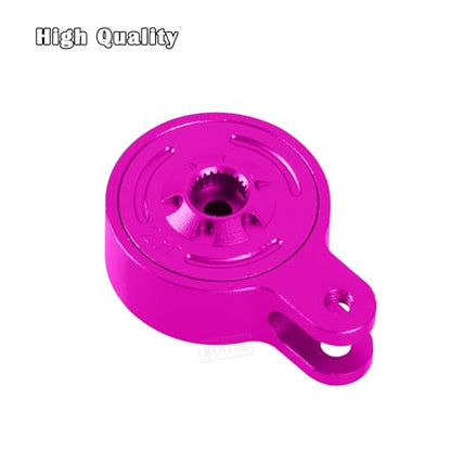 RC Aluminum Fixed Link Steering Servo Saver Upgrades Part for 1/8 Typhon 3S BLX 1/10 Big Rock Granite Senton 3S BLX Kraton Outcast 4S BLX,Pink - color: Pink - (Upgrades Part)