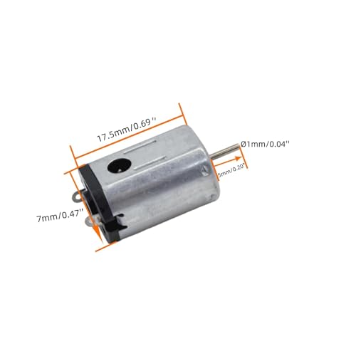 Small N20 DC Motor 3.7V 30000RPM Electric Mini Motor for DIY Robot 2PCS - size: N20 DC Motor Reinforced 3.7V 30000RPM 2PCS