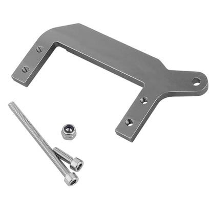 TRX4 CNC Servo Mount Brackets Stand,Axle SOA Mount 4-Link Suspension for TRX-4 1/10 RC Crawler Metal Upgrades (Gray) - color: Gray