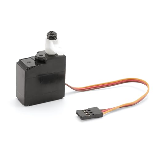 HAIBOXING 1/18 Scale RC Car Spare Parts, 17g 3-Wire Servo for Brushless Version with Servo Saver Assembly, Compatible with 2025 Version 18859E / 18858E / 18872/18856 (P1848-P1814)