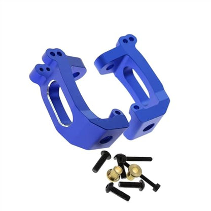 RC Accessory Compatible with for traxxas for Sledge 95076-4 1/8 RC Car Upgrades Parts Accessories Aluminum Caster Blocks C-Hubs 9532