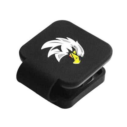 2" Trailer Hitch Cover, Silicone Eagle Square Hitch Cap Tube Plug Insert for 2 Inch Receivers, Trailer Exterior Tow Receiver Tube Plug Cap, Universal for Truck Sedan ATV - color: Eagle