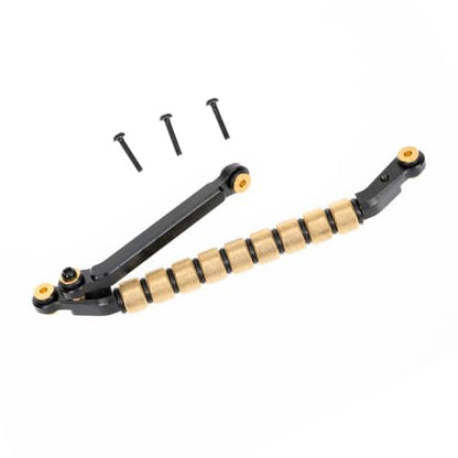 RampCrab Copper Sleeve Bearing Steering Link for SCX24 & AX24 +4mm axle on Each Side - color: 1 Set, size: +4mm length