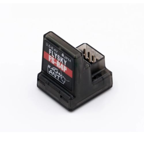4CH 2.4GHz IPX4 Waterproof Receiver 3.5-8.4V Built-in Single Antenna for RC Fixed Wing Car Boat Robot Helicopter Model ANT Protocol Transmitter