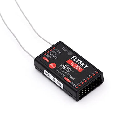 GoolRC Flysky FS-SR8 Receiver, 2.4GHz 8 Channel Remote Control Receiver Compatible with Flysky FS-ST8 RC Transmitter for RC Cars, Boats and Helicopters