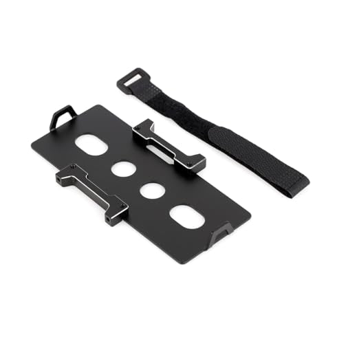 LCX Racing 1/10th RC Crawler Car Aluminum Battery Tray for Axial SCX10 PRO, Upgrades Parts Accessories