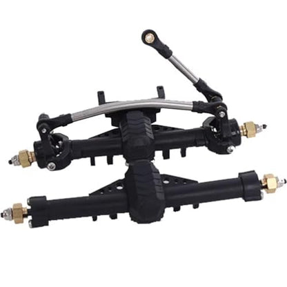 Rc Crawlers Axles For Axial For SCX24 90081 C10 1/24 Front And Rear Portal Axle Scale Plastic Nylon Model Assembly Upgrade Repair Replace Parts