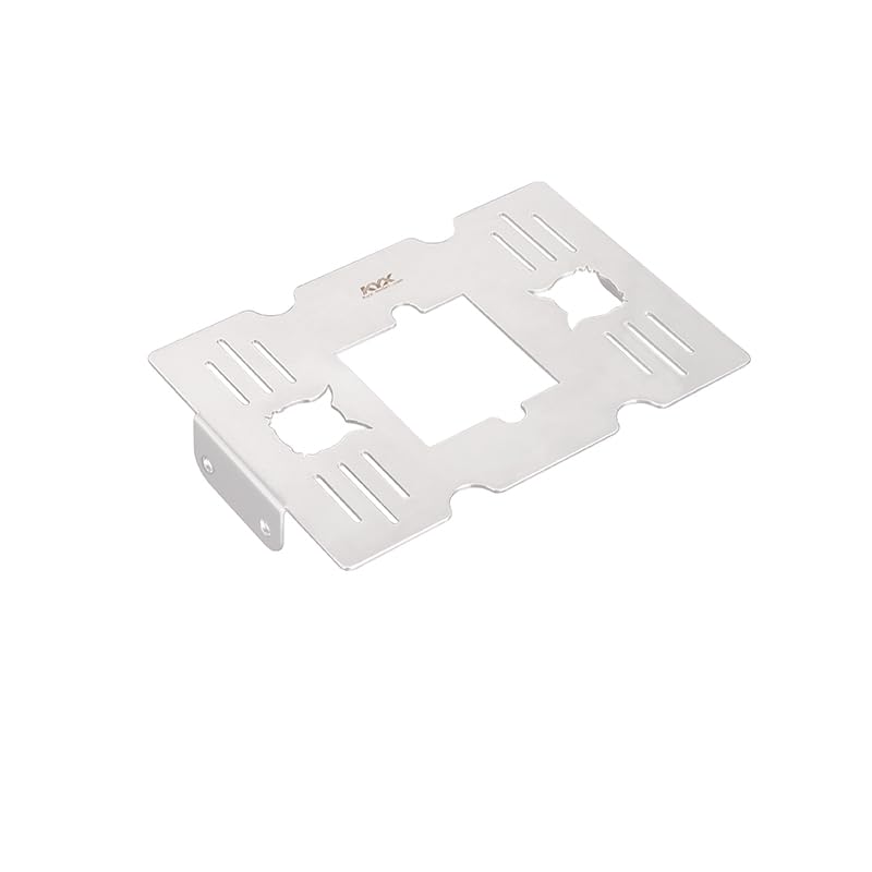 KYX Racing Stainless Steel Skid Plate Guard Chassis Guard for 1/10 Rc Crawler Redcat Gen8 Scout II