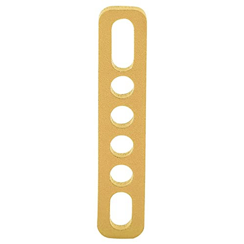 Aluminum Alloy RC Shock Strut Damper Bracket Mount, Metal Suspension Bracket for 1/8 1/10 1/12 1/16 RC Cars, Adjustable Height and Angle Damper Mount for Off - Road Buggy (Gold) - color: Gold