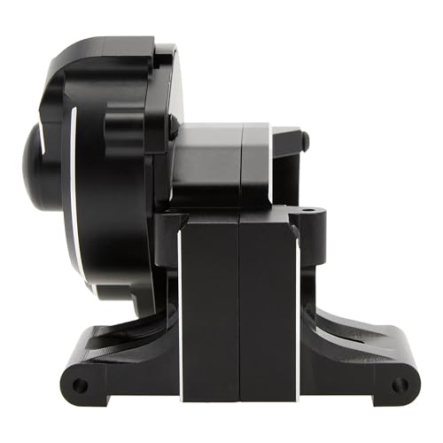MEUS RACING Transmission Case Gearbox Housing for 272 272RTraxxas VXL 2WD Slash Bandit Rustler Stampede Drag Slash C10 Mustang 5.0 F-150 Raptor (Black) - color: Black