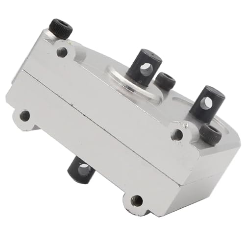 MN128 MN86 MN86S MN86K MN86KS MN G500 Metal Transmission Gearbox Transfer Case 1/12 RC Crawler Car Upgrade Parts(Black) - color: Black