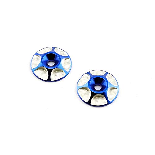 Wing Buttons, Blue, 1/10 RC Buggy, Set of 2