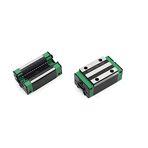 Square Linear Rail HGH15-72.44 in / 1840mm +2Pcs HGH15 - CA Square Type Linear Bearing Carriage Slider Block, Linear Motion Rail Rod Set Kit for CNC Machine and DIY Project