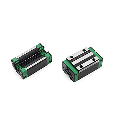 Square Linear Rail HGH15-72.44 in / 1840mm +2Pcs HGH15 - CA Square Type Linear Bearing Carriage Slider Block, Linear Motion Rail Rod Set Kit for CNC Machine and DIY Project