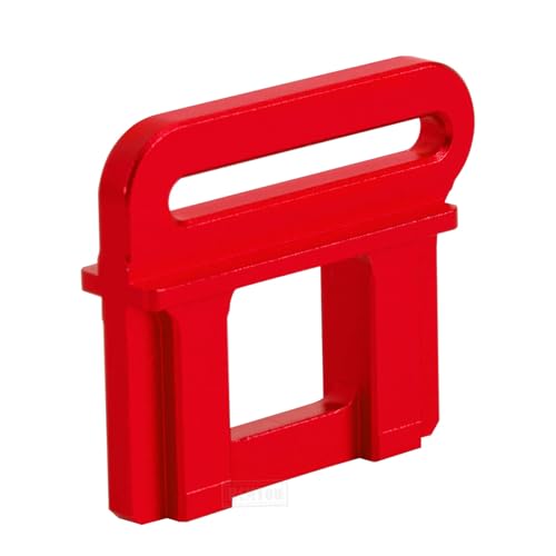 RC Tall Battery Holder Mount Hold Down Upgrades Part for 1/8 6S Maxx Slash / 4WD Sledge,Aluminium Battery Mounting Plate Tray Battery Holder Mount with Strap,Red - color: Red - (Upgrades)