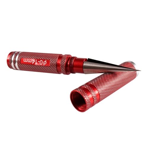 RC Car Disassembly Tool for Universal Parts RC Car 9IMOD 0-14mm RC Reaming for Edge Reamer Expanding Hole Punch Opener RC Body Shell Drill Tools(Red) - size: Red