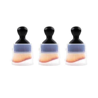 3PCS Car Detailing Brush Kit, Including 3 Ultra Soft No Scratch Boar Hair & 3 Vent Cleaning Brushes, Multi-Use Automotive Interior Detailing Kit, Universal for Most Vehicles (Short) - size: 3PCS/Short