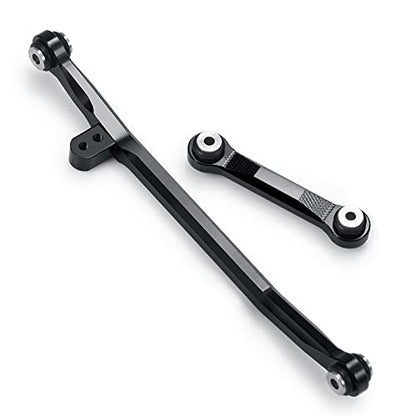 SWX Steering Linkage Set for Axial SCX24 1/24 Black | Steering Linkage, Tie Rods, SCX24, 1/24 Crawler, Black