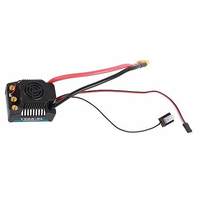 150A RC Brushless ESC, 5A 5.8V BCE Output with Sensorless Brushless Motor, for 1/8 RC Truck