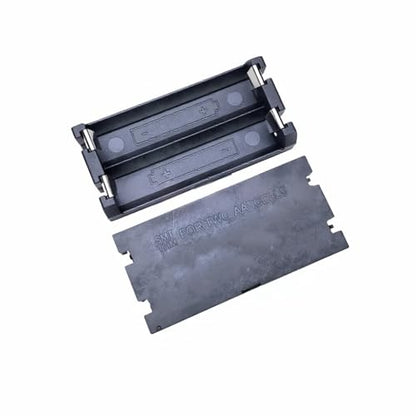 2Pcs THM Battery Holder for 3V AA 2 Cell, PCB Mount 2 x 1.5V Battery Power Case Plastic Box 14500 SMT AA Battery Case with Pins (2AA SMT with pin) - size: 2AA SMT with pin