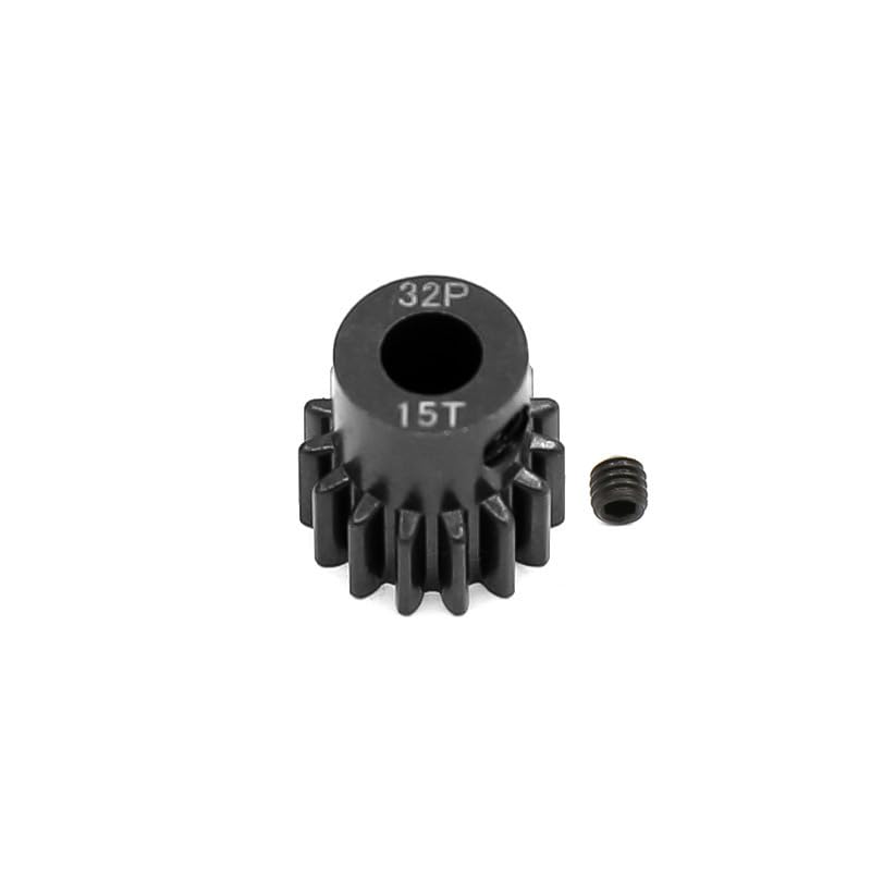 5-Pack Steel Metal 32P 5mm Pinion Motor Gear Sets 13T 14T 15T 16T 17T Compatible with HPI Kyosho Losi Axial Tamiya 1/8 1/10 RC Car Monster Truck Buggy - size: 13T 14T 15T 16T 17T