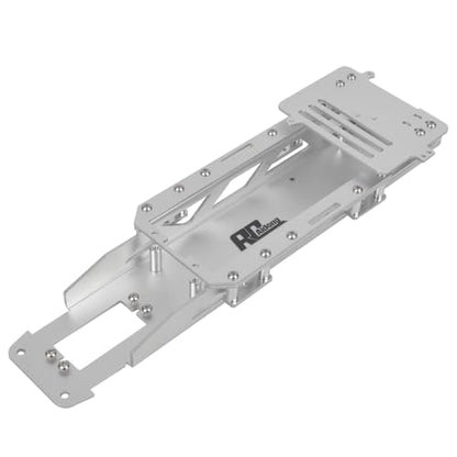 Aluminum Main Chassis for Traxxas Stampede 2WD VXL Brushless Monster Truck Craniac Chassis & ESC Mount 3622 3626 (Sliver) - color: Sliver