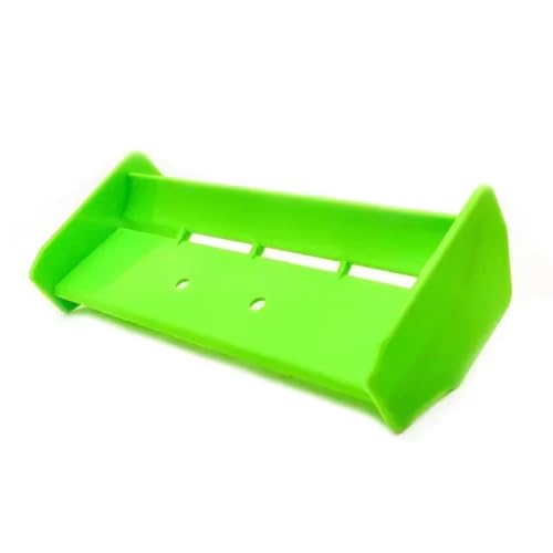 RC Modifications Spare Compatible with HSP 94106 94107 94166 S279 1/10 RC Off-Road for Buggy Truck Upgrade Parts Soft Tail Wing Rear Spoiler - color: Green